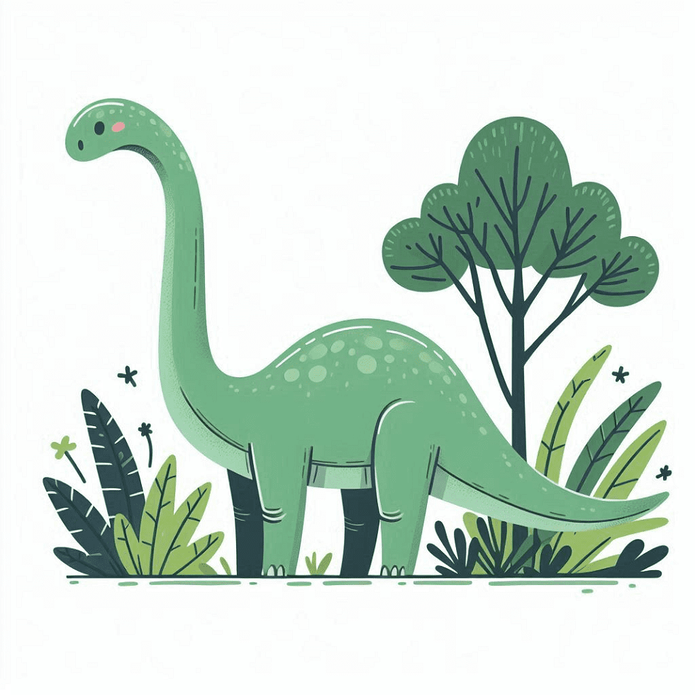 Brachiosaurus Clipart Png Download