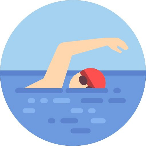 Clipart Swimmer Free Image