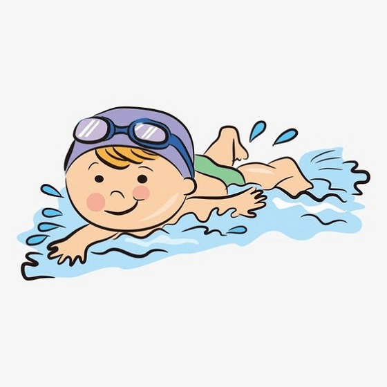Clipart Swimmer Free Picture