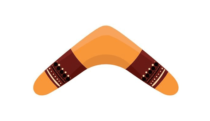 Clipart of Boomerang Png