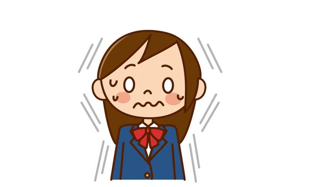 Clipart of Nervous Photo