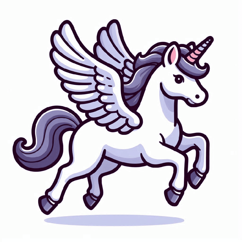 Clipart of Pegasus Image