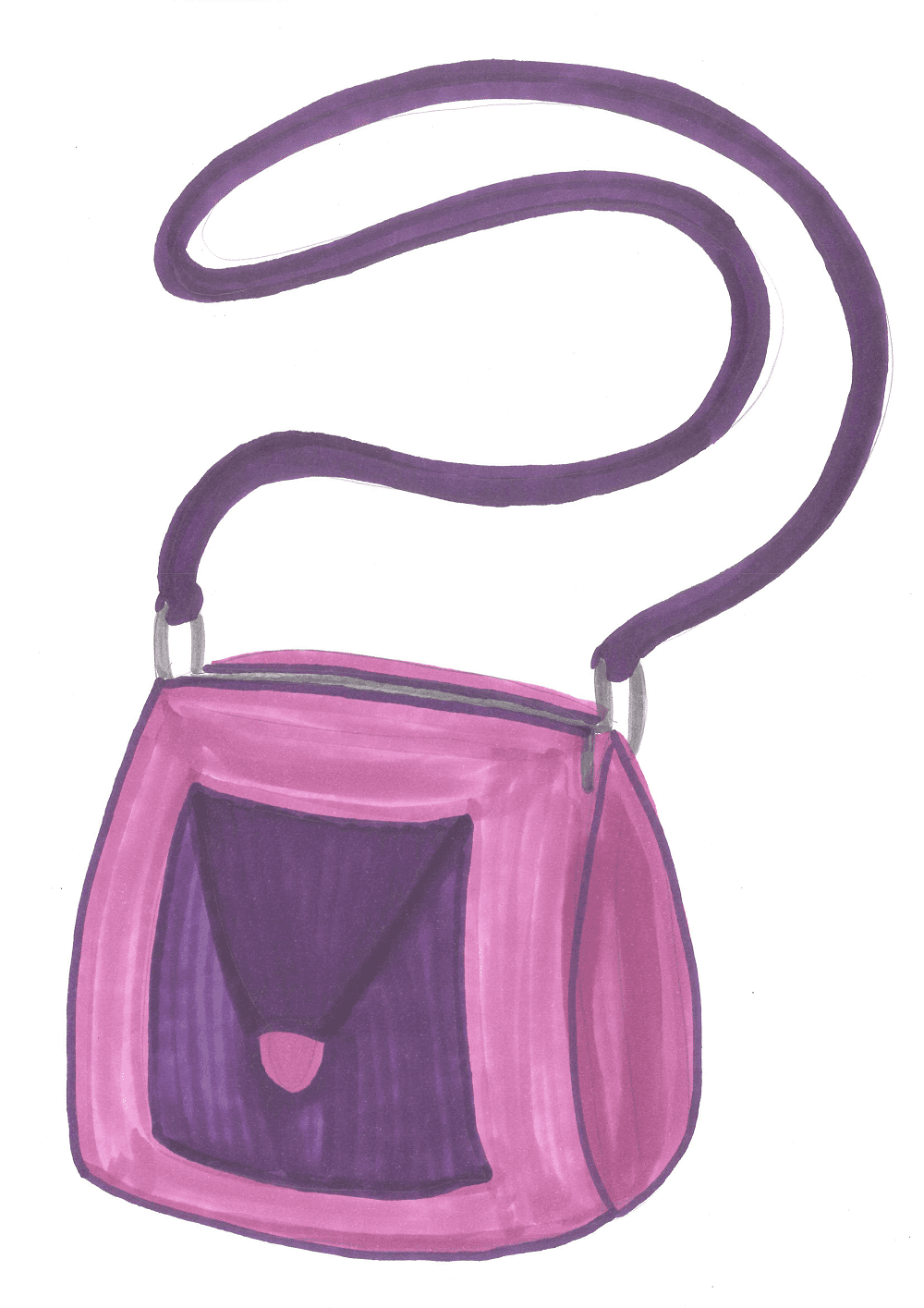 Clipart of Purse Png