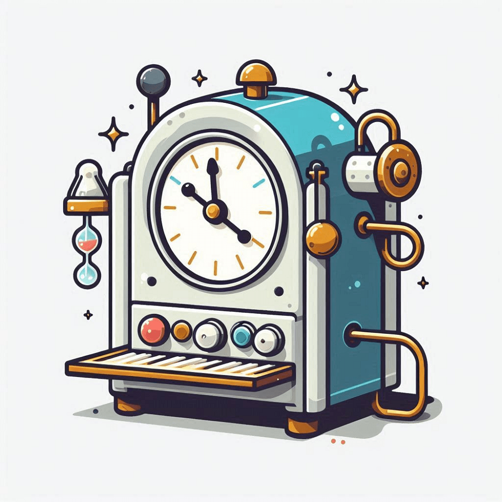 Clipart of Time Machine Images