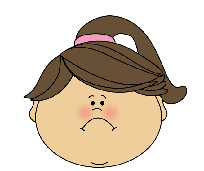 Clipart of Upset Images