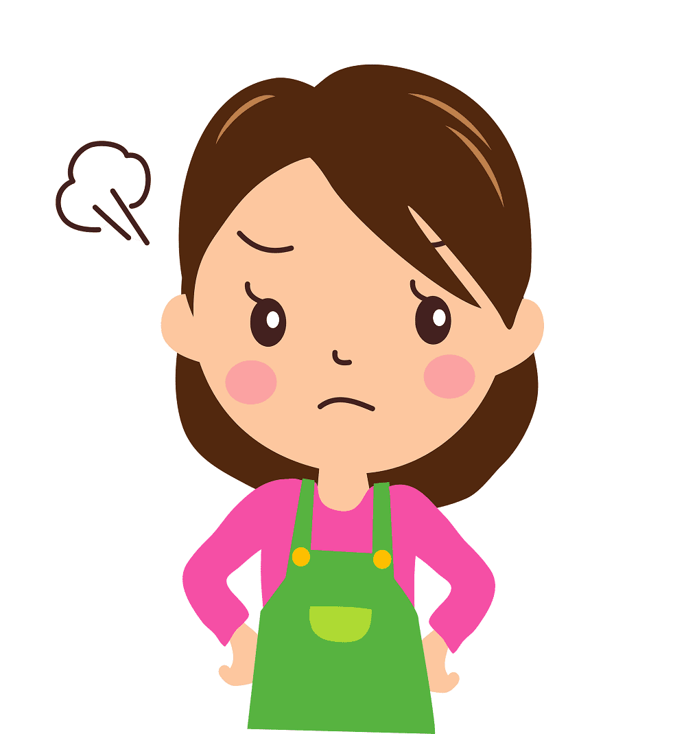 Clipart of Upset Picture