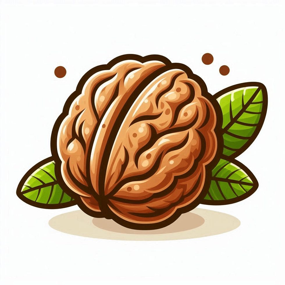 Clipart of Walnut Images