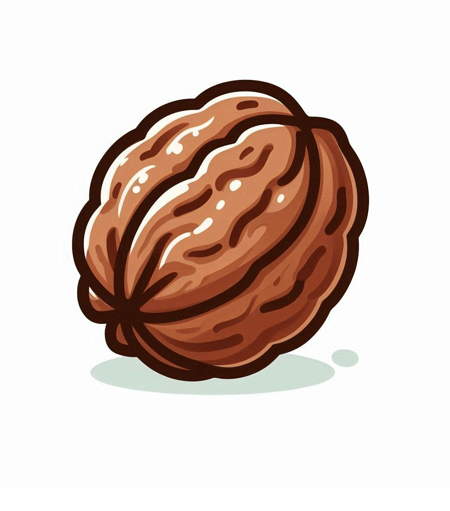 Clipart of Walnut Picture