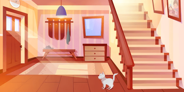 Cute Stairs For Kids Clipart