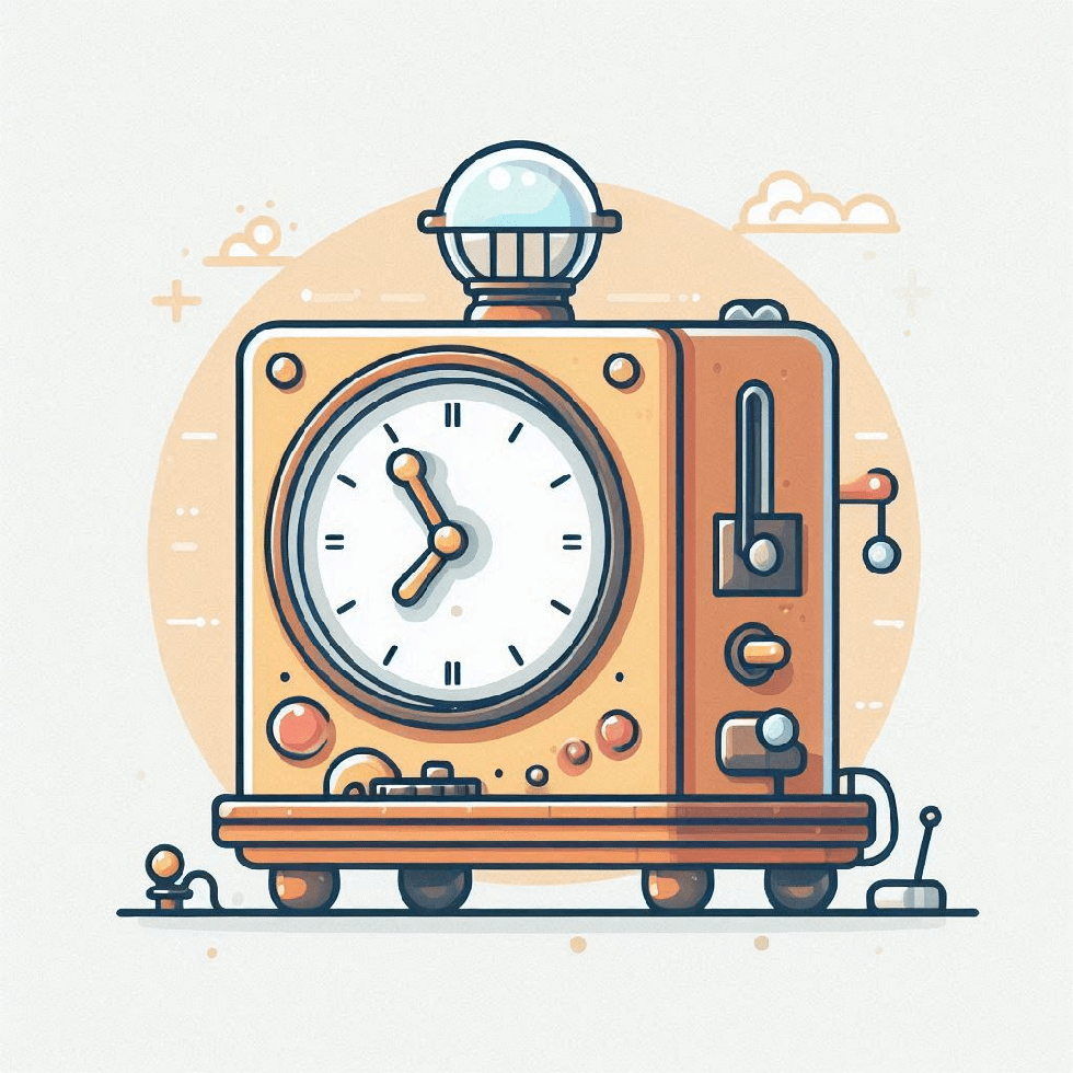 Download Time Machine Clipart Free