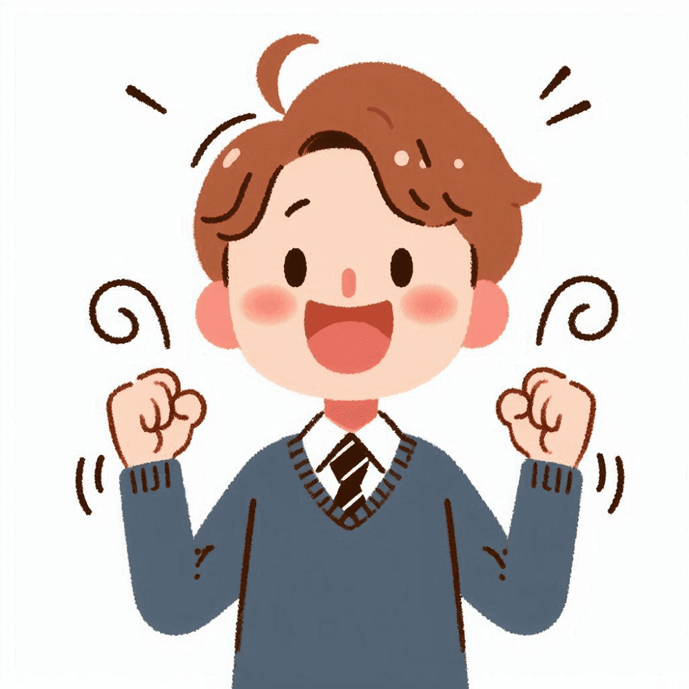 Excited Clipart Photo Png