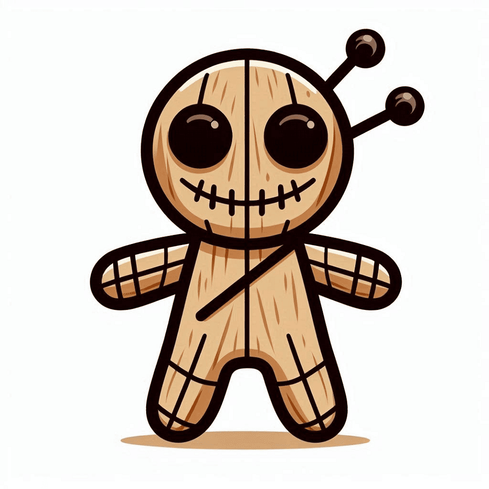 Free Clipart Voodoo Doll