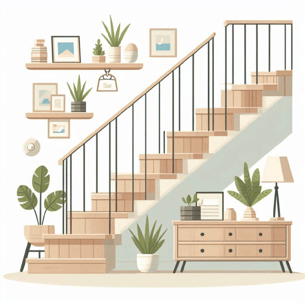 Simple Stairs Clipart