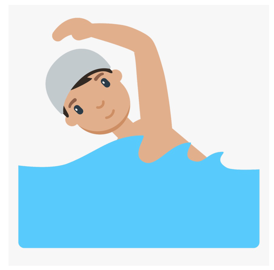 Swimmer Clipart Free Picture