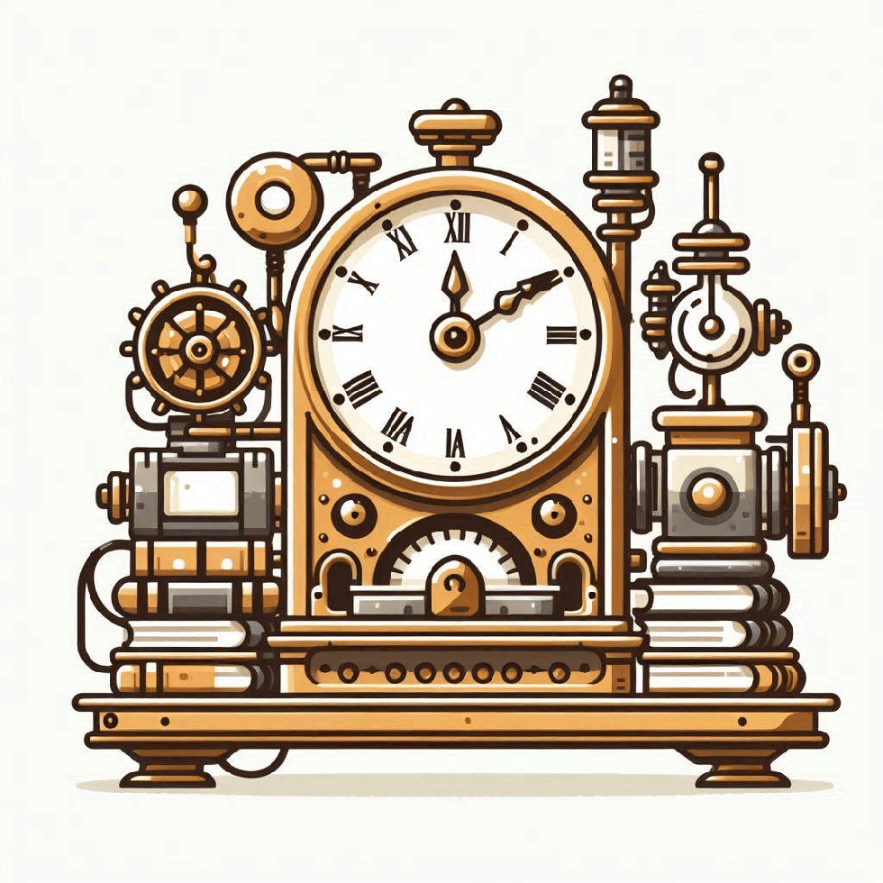 Time Machine Clipart Free Image
