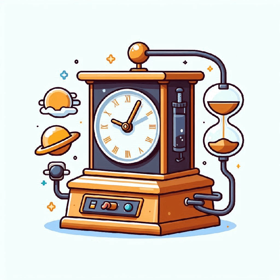 Time Machine Clipart Free Picture