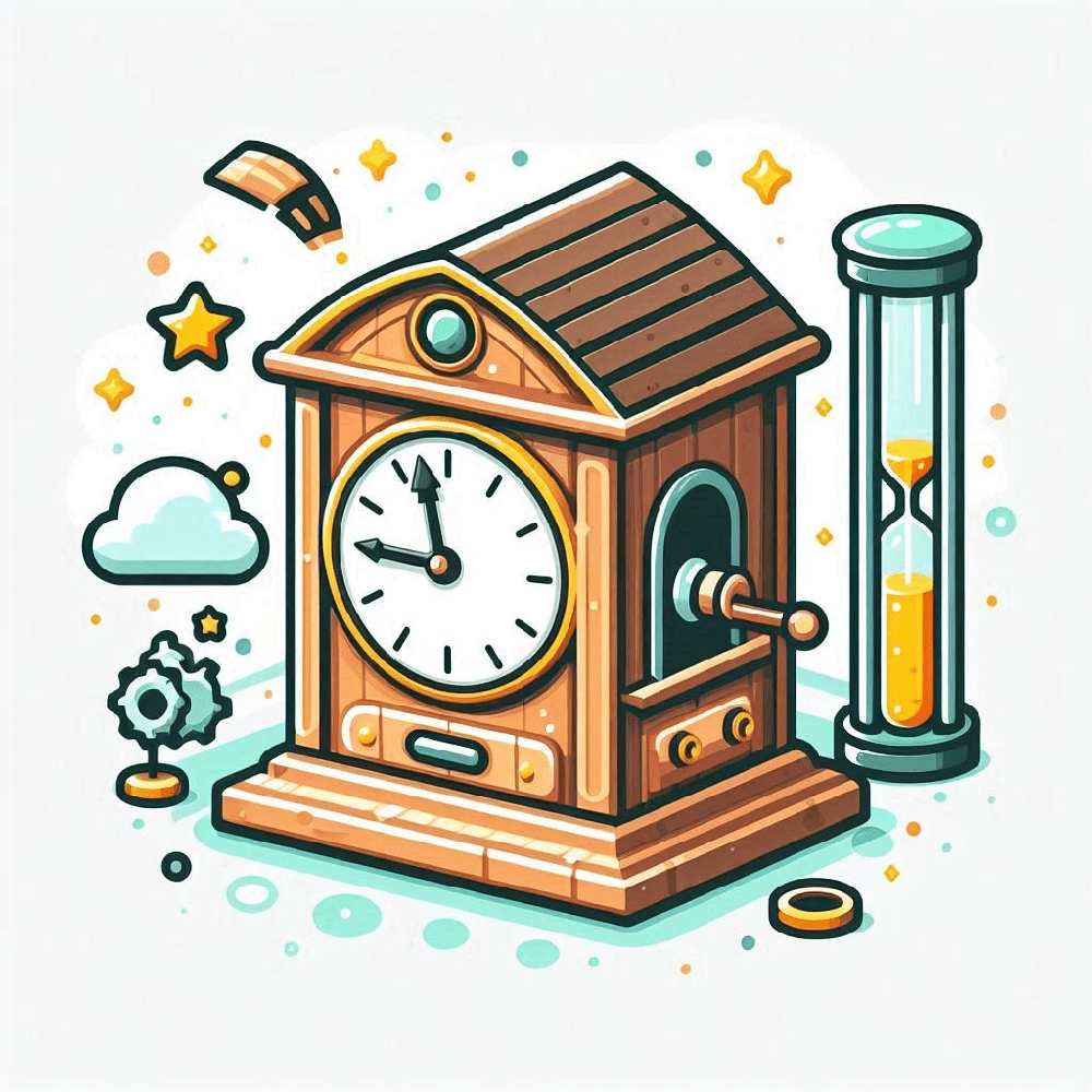 Time Machine Clipart Image