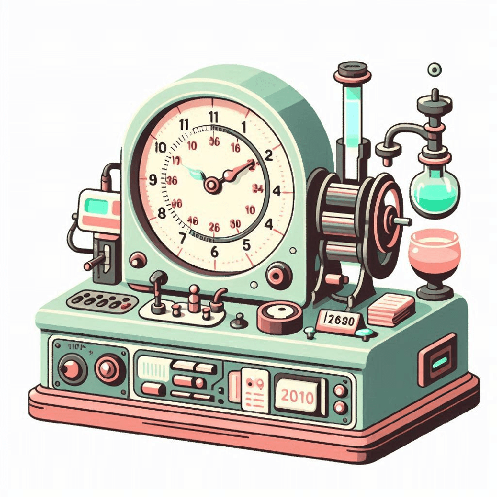 Time Machine Clipart Images