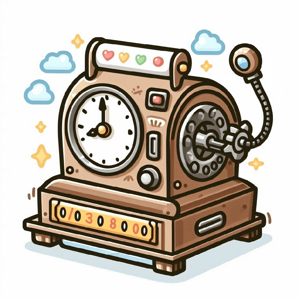 Time Machine Clipart Pictures