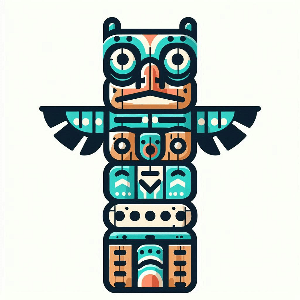 Totem Pole Clipart Picture Free