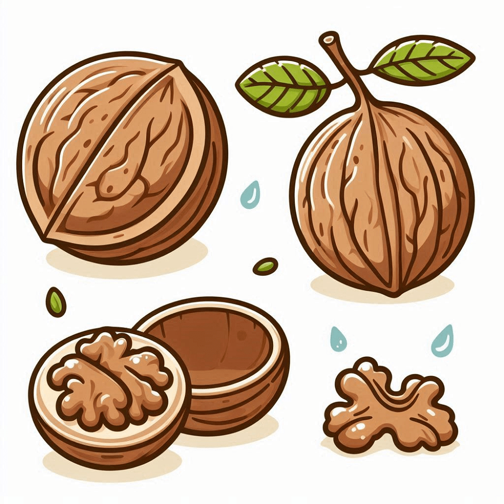 Walnut Clipart Picture Png