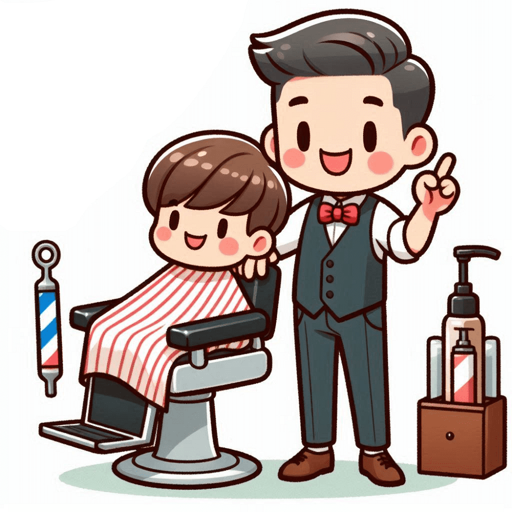 Barber Clipart Image