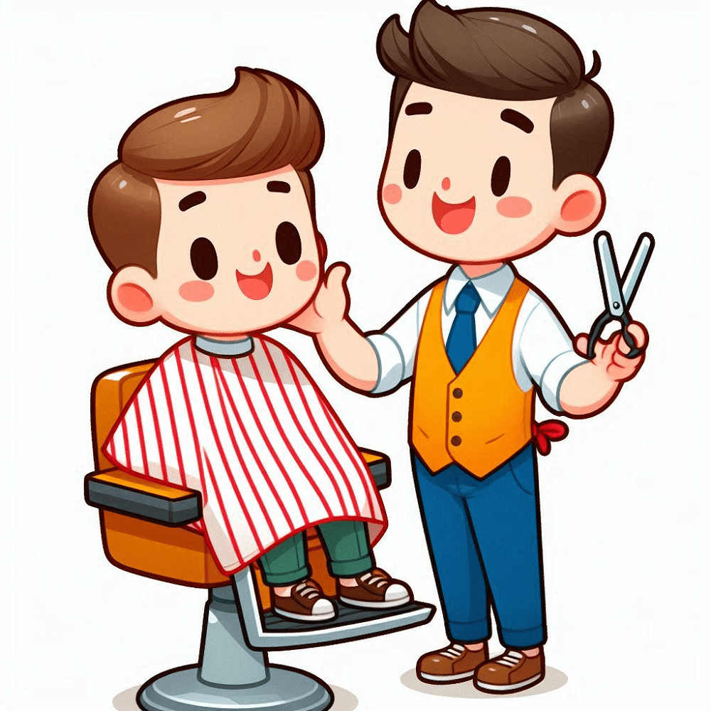 Clipart of Barber Png