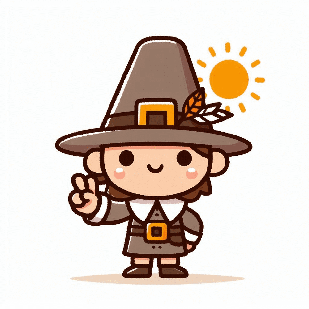 Clipart of Pilgrim Photo