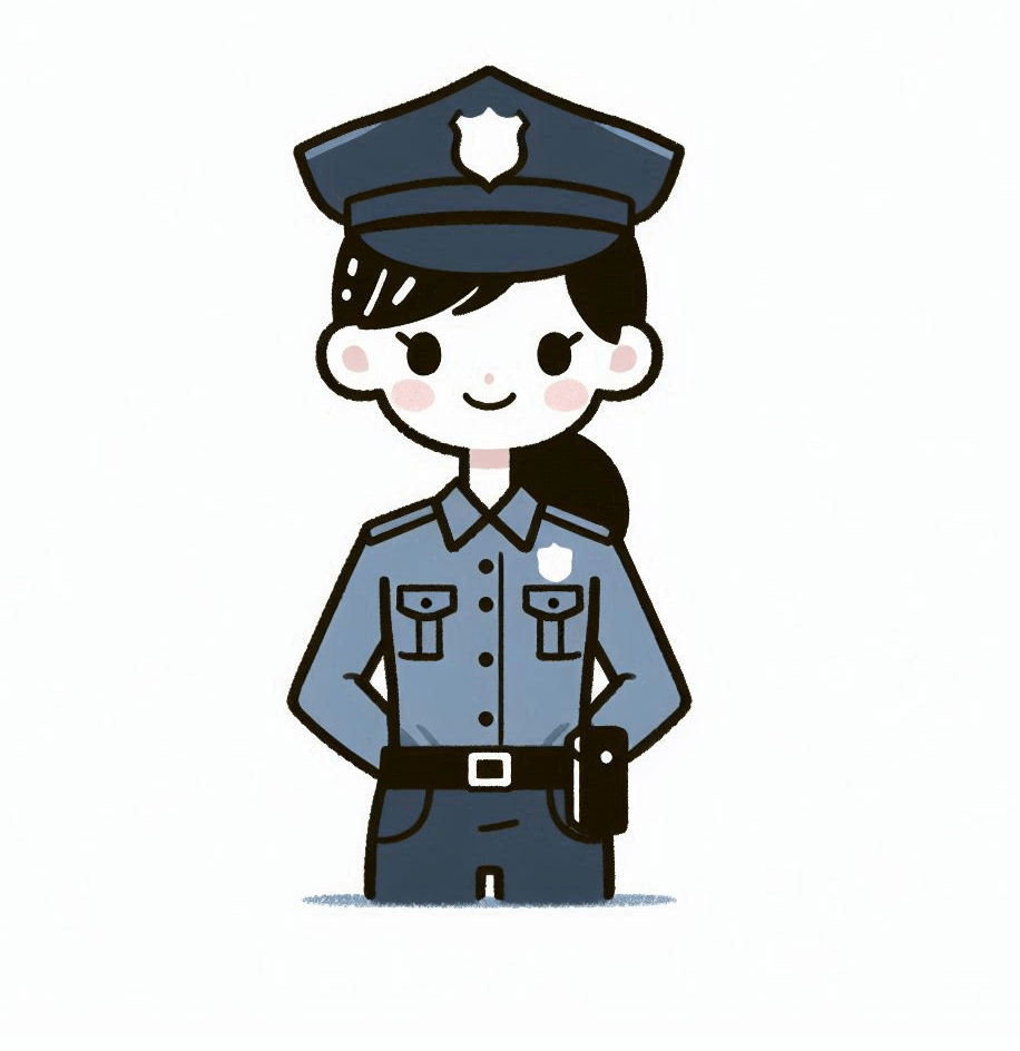 Clipart of Police Woman Images