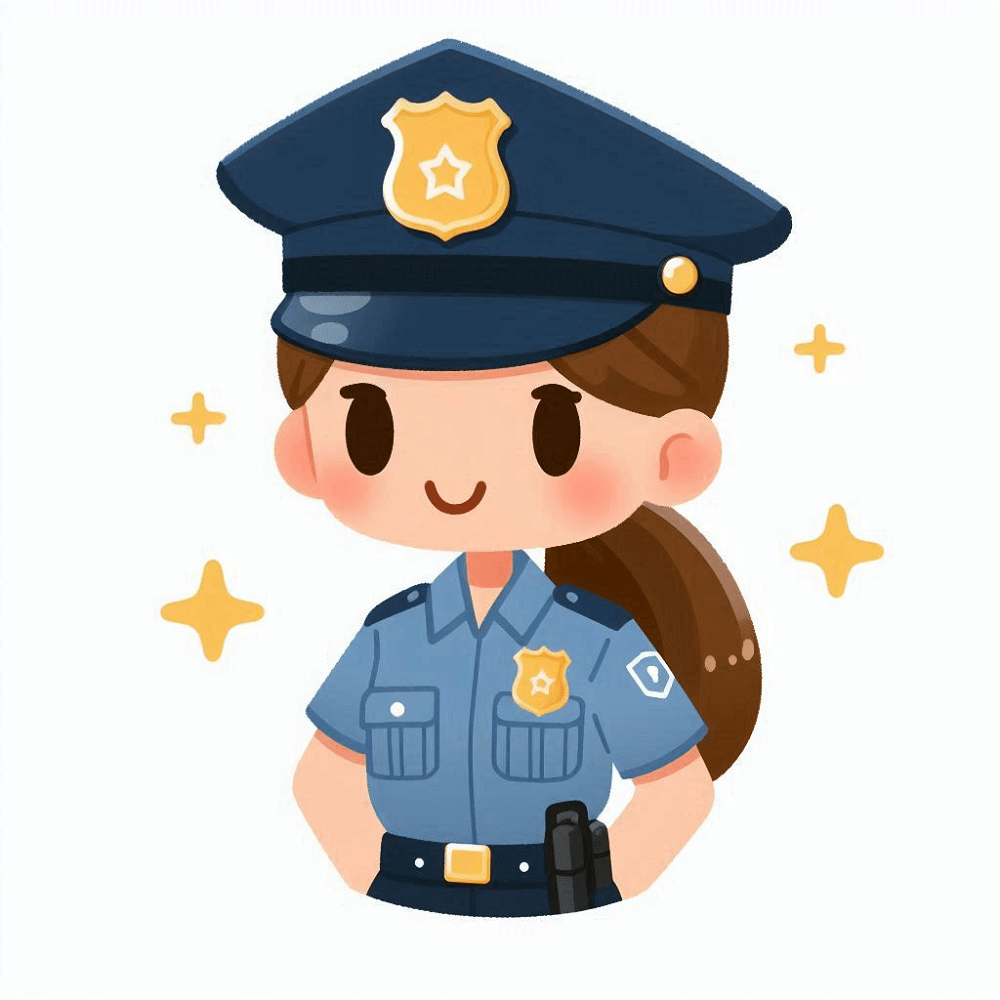 Clipart of Police Woman Photos