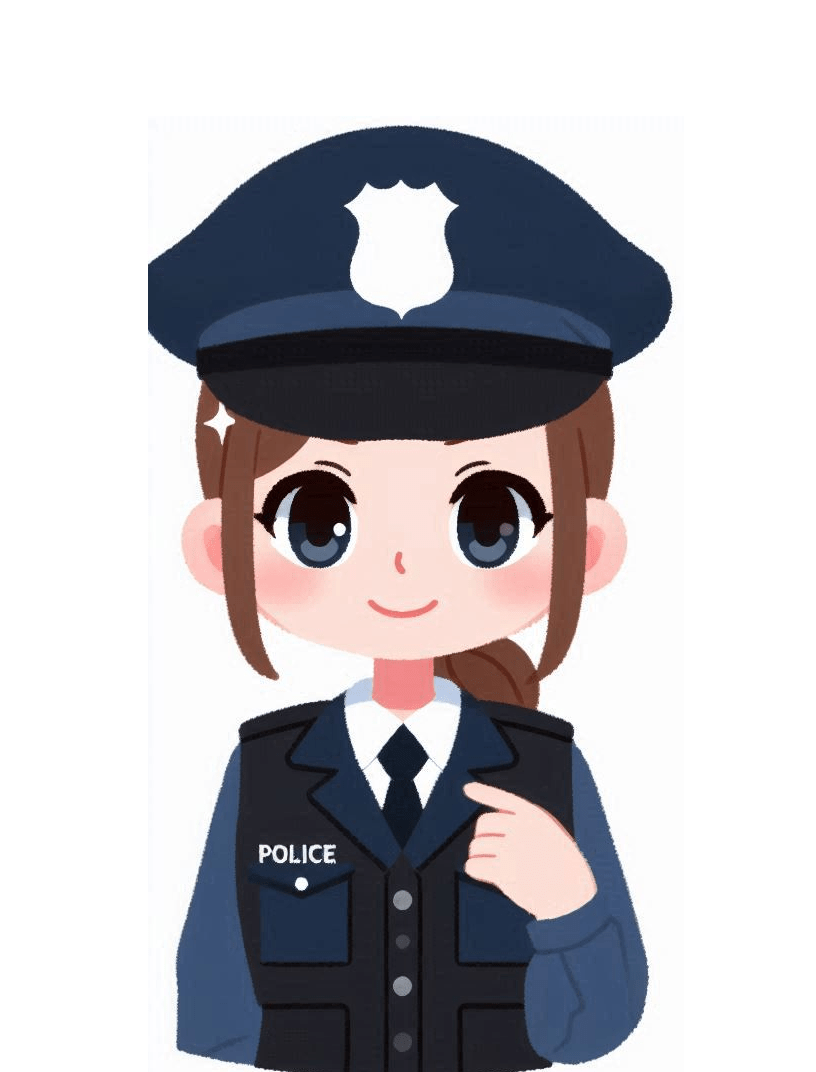 Clipart of Police Woman Picture