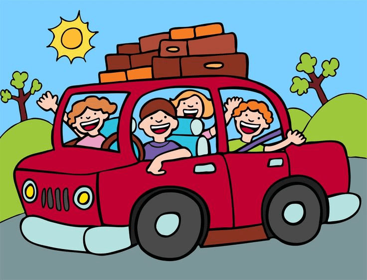 Clipart of Road Trip Images