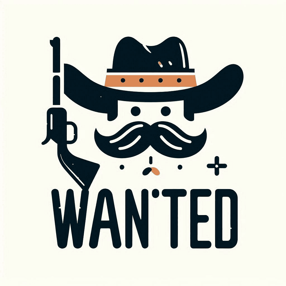 Clipart of Wanted Photo