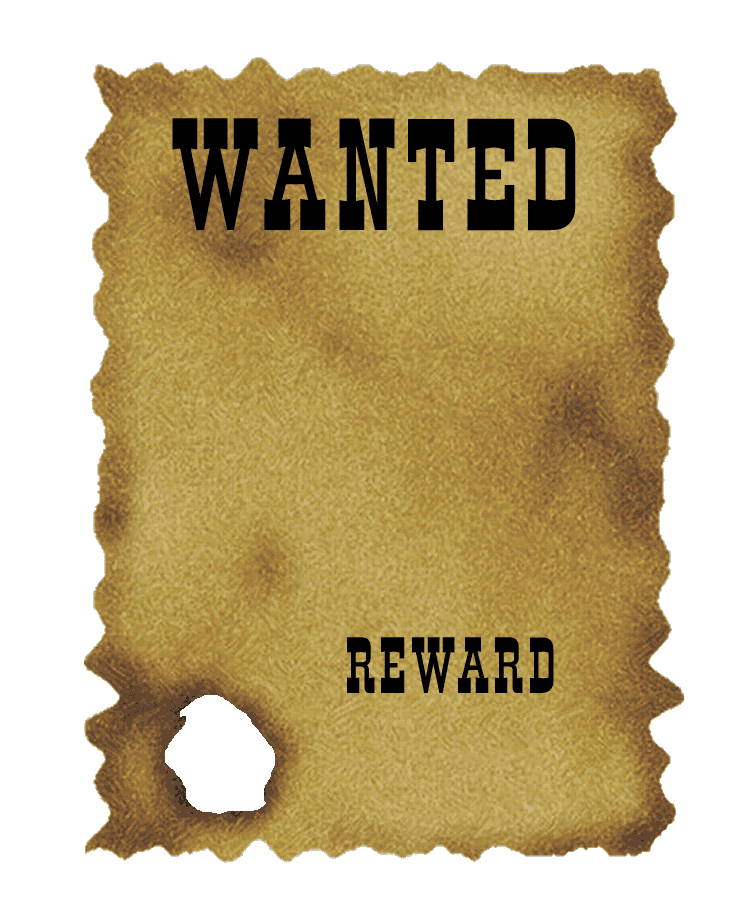 Image of Wanted Clipart Download