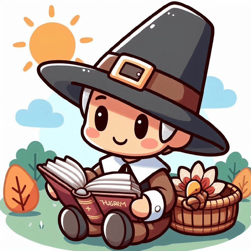 Pilgrim Clipart Image