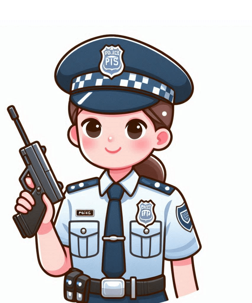 Police Woman Clipart Download