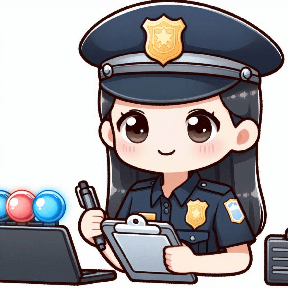 Police Woman Clipart Free Picture