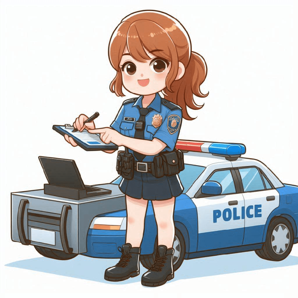 Police Woman Clipart Image Png