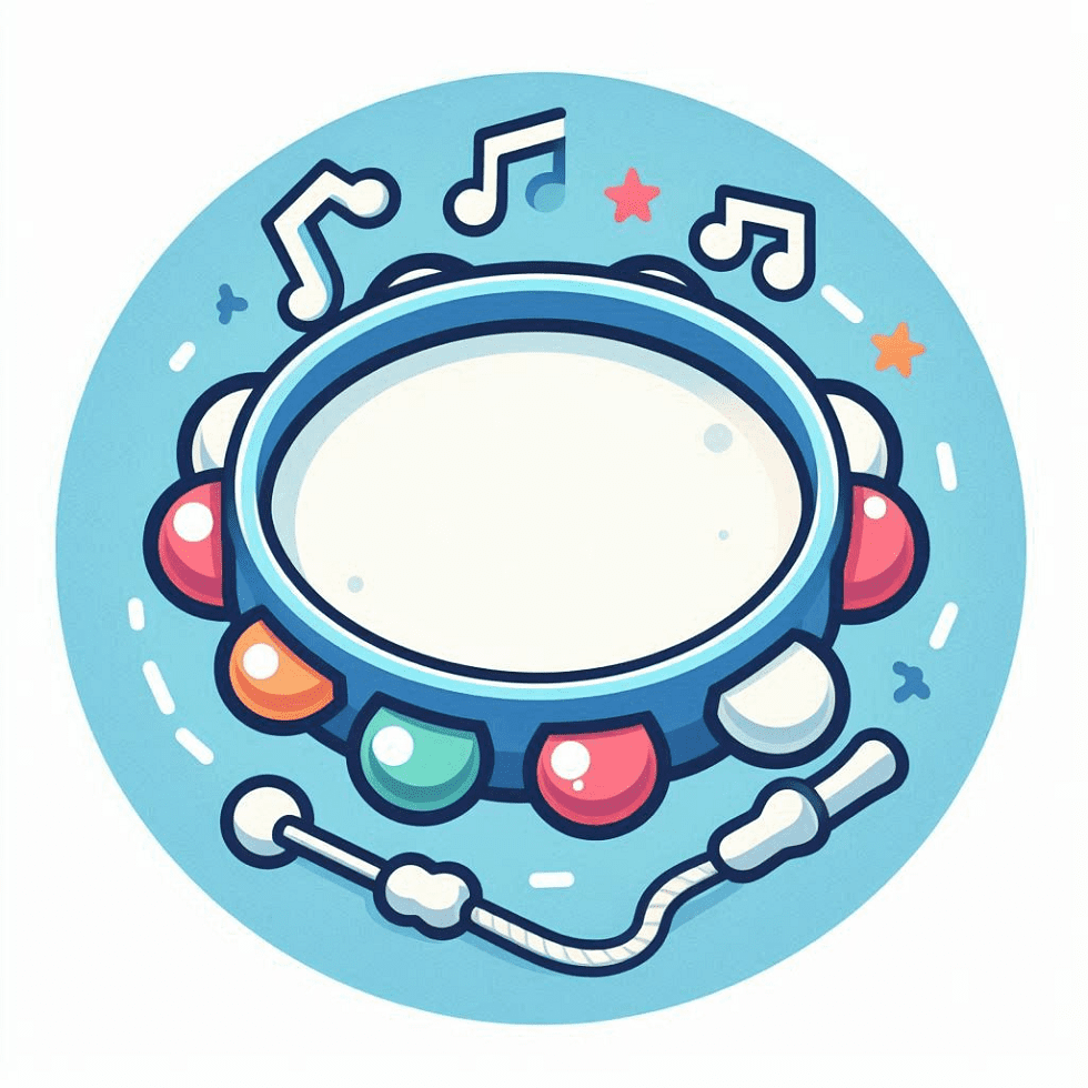 Tambourine Clipart Image Png