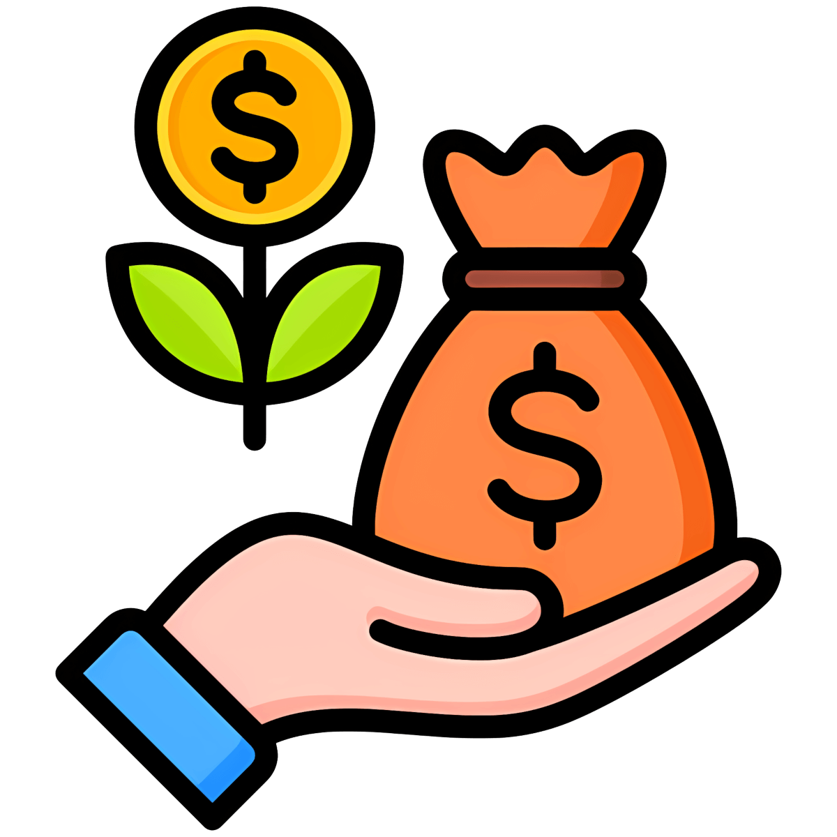 Money Investment Concept Illustration